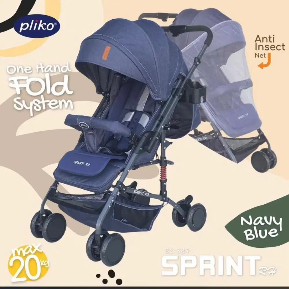 Dijual Stroller merek PMB tipe Sprint RX (B/S 379) Pliko