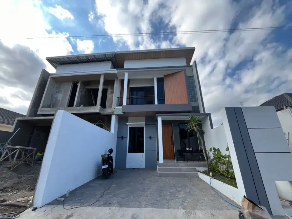 FREE FURNISH, VIEW MERAPI, Rumah 2 Lantai di Jakal Km 12 Jogja