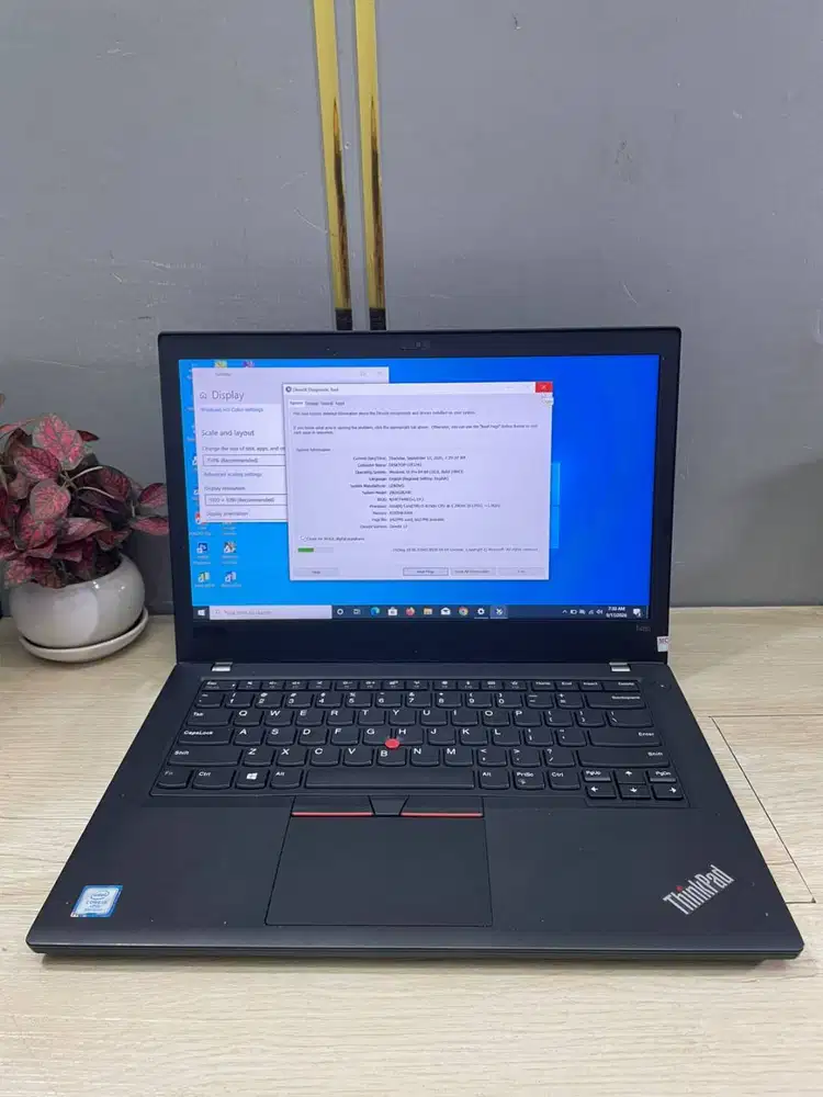 LENOVO THINKPAD T480 CORE I5 GEN8 8/256 LAYAR 14 INCH *ET