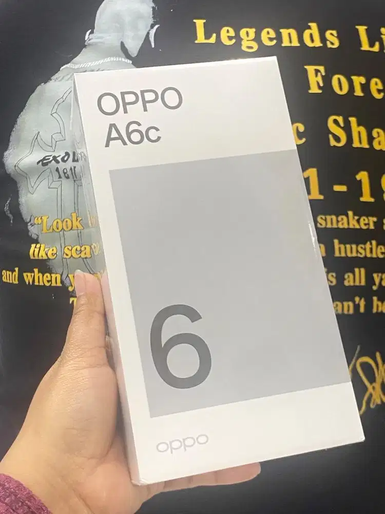 Oppo a6c 4/128 new segel Garansi resmi