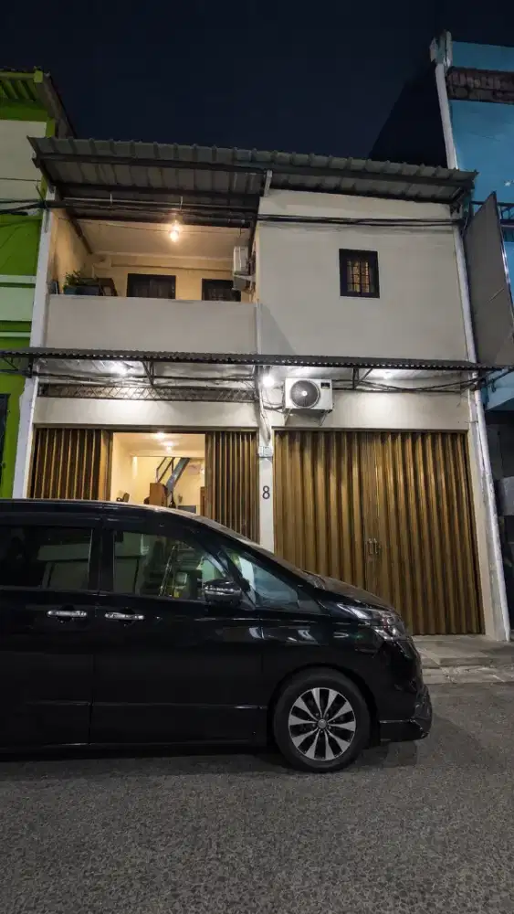Rumah 2 Lantai Siap Usaha SHM Sunter Agung Dekat Ancol Jalan Dua Mobil