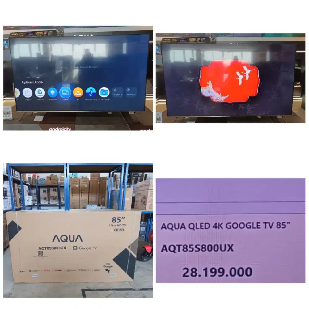 Aqua 85inch Qled Google Tv Ex Display
