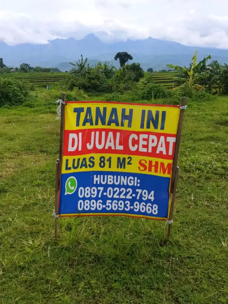 Tanah Dijual, siap bangun