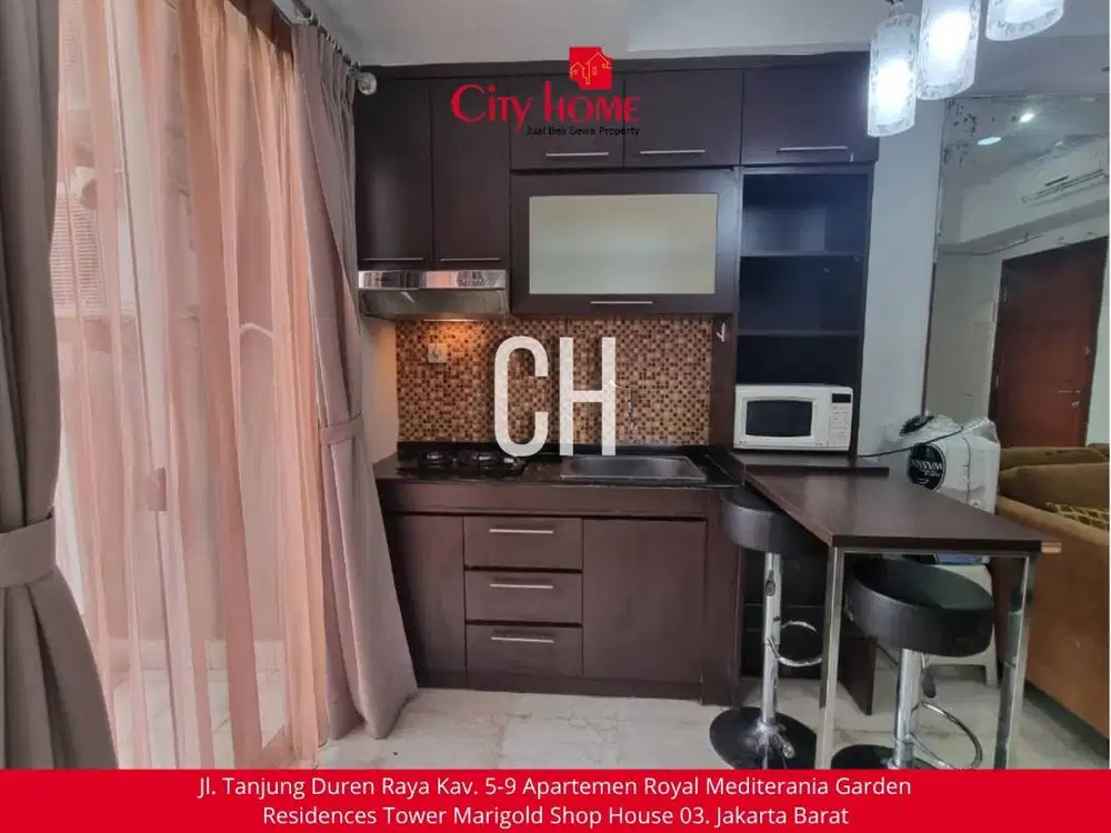 Sewa Murah Apartemen 2BR Furnished, Lokasi Strategis dekat Kantor