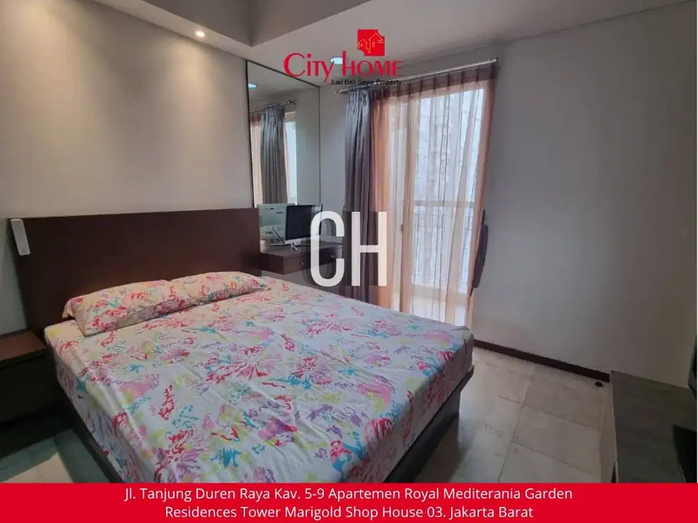 Apartemen mewah 2 kamar di loaksi super strategis, furnish lengkap!