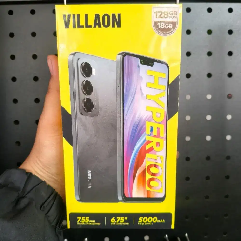 Villaon Hyper 100 6/128GB Garansi Resmi