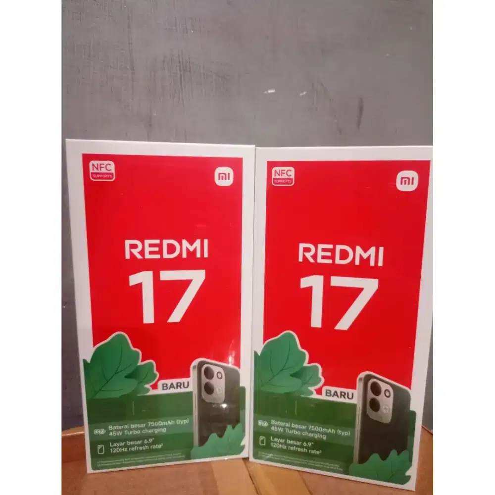 Xiaomi Redmi 17 4/128GB Garansi Resmi