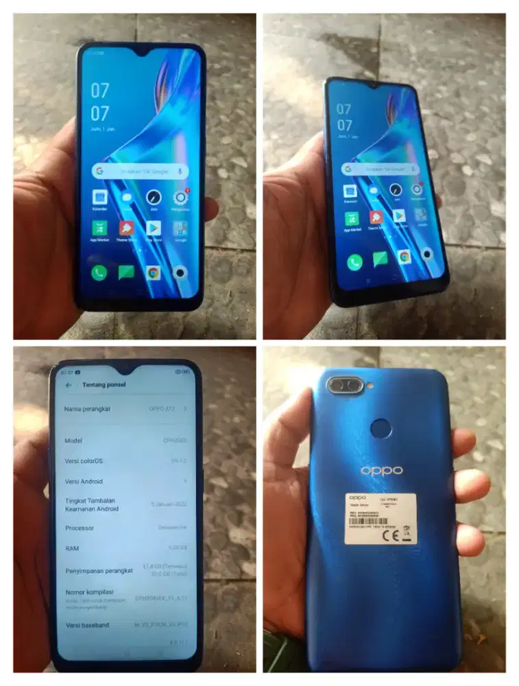 Oppo A12 ram 3/32