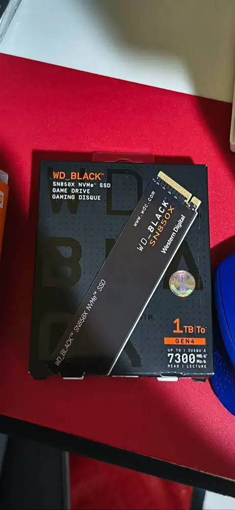 SSD WD Black SN850X 1TB