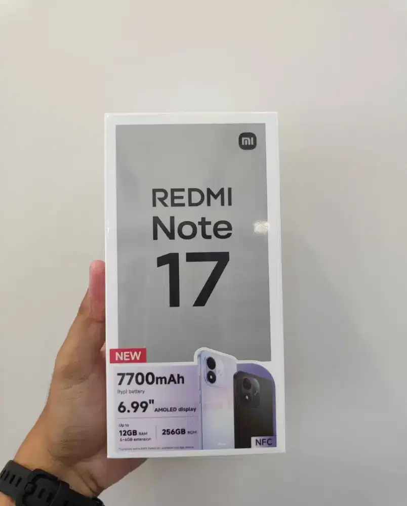 Redmi Note 17 6/128 Baru