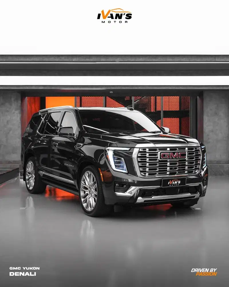 GMC YUKON DENALI 2025 BLACK ON BLACK.  PRICE NEGOTIABLE YA..