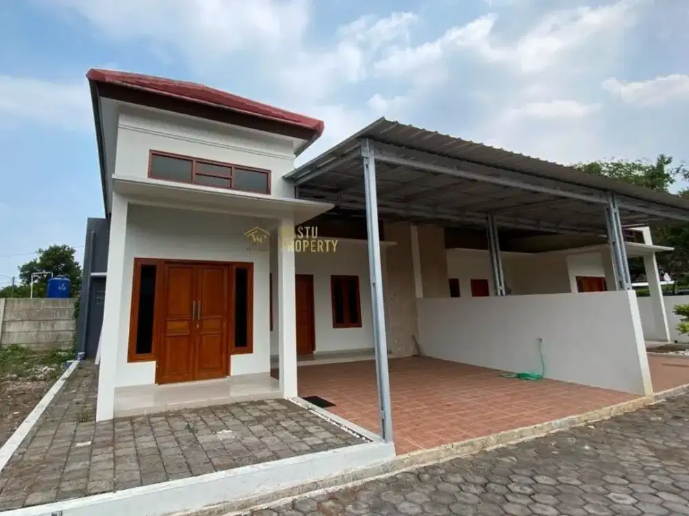 Rumah Baru Murah di Ngemplak Sleman, Siap Huni 3KT