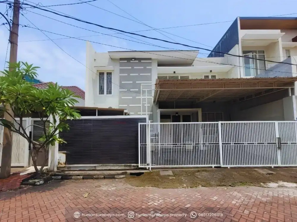 Rumah 2 Lantai Prapen Indah Surabaya SHM Dekat UBAYA