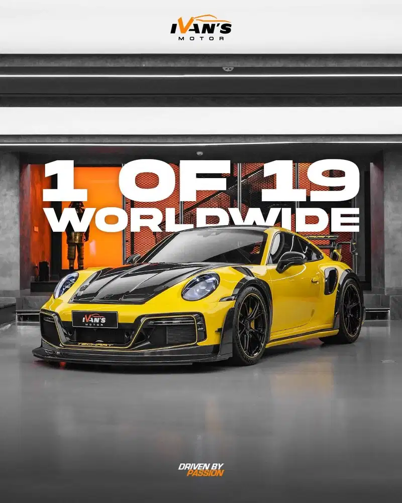 PORSCHE 911 TURBO S TECHART GT SREET R FLYWEIGHT LIMITED ONLY 19 UNIT