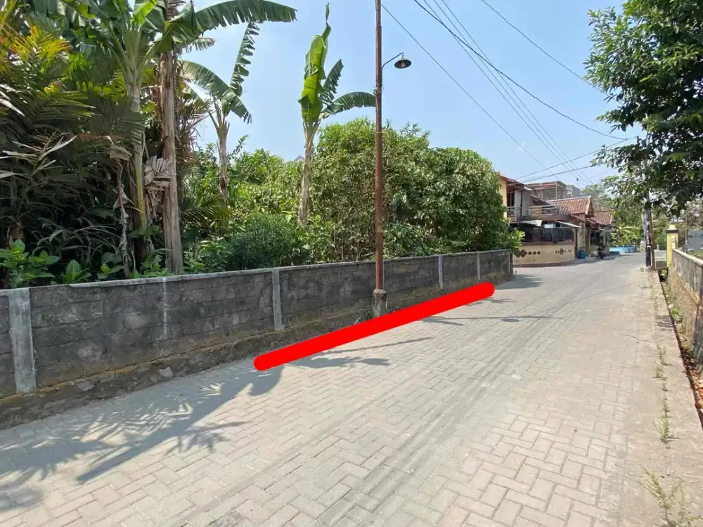 Dijual Tanah Pekarangan Strategis di Selatan Pengadilan Sleman