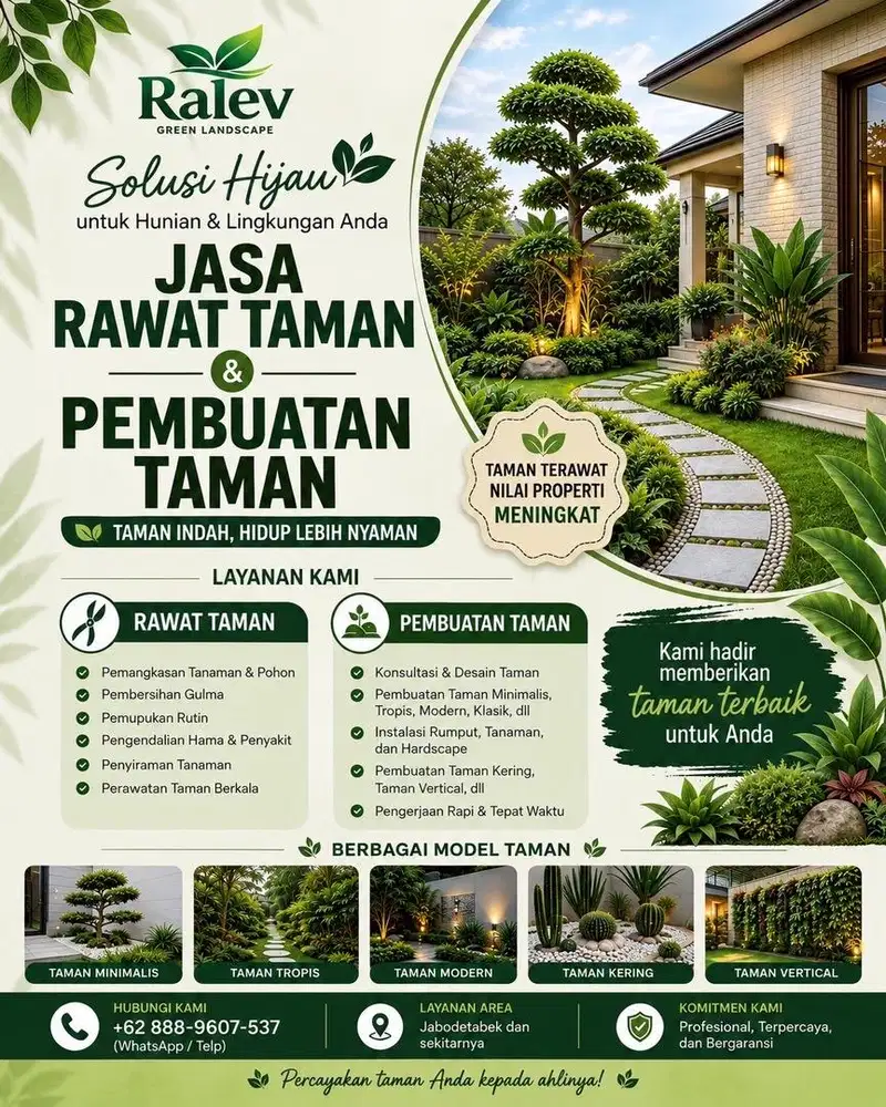 JASA PEMBUATAN TAMAN