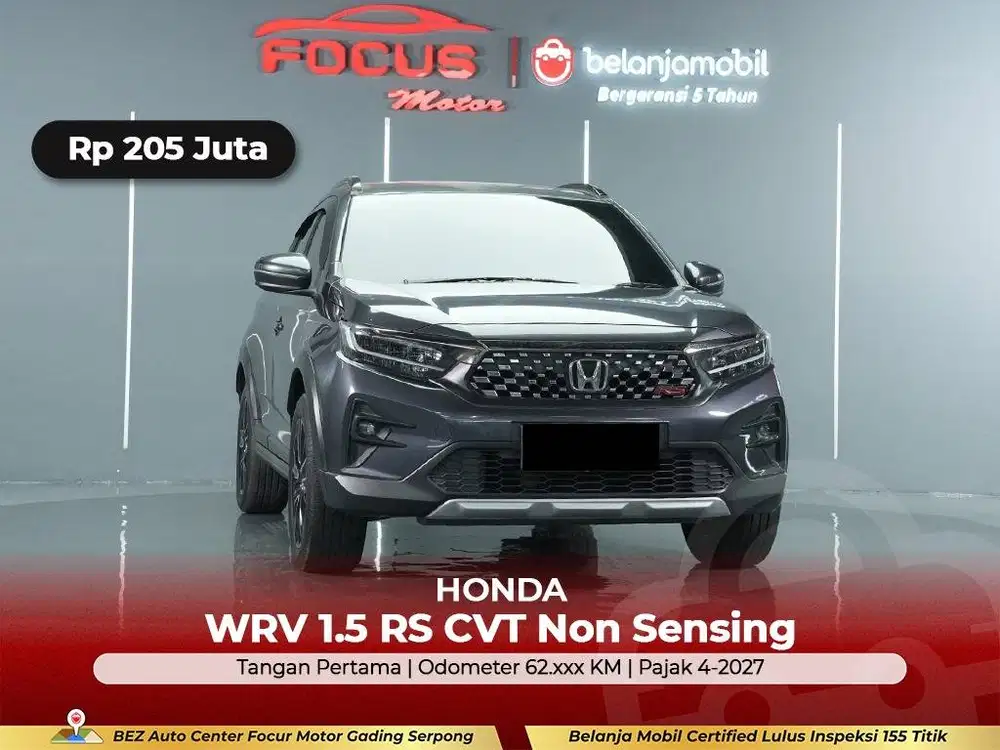 [ GARANSI 5THN ] Honda WR-V WRV WR V 1.5 RS Non Sensing 2023/2024/2025
