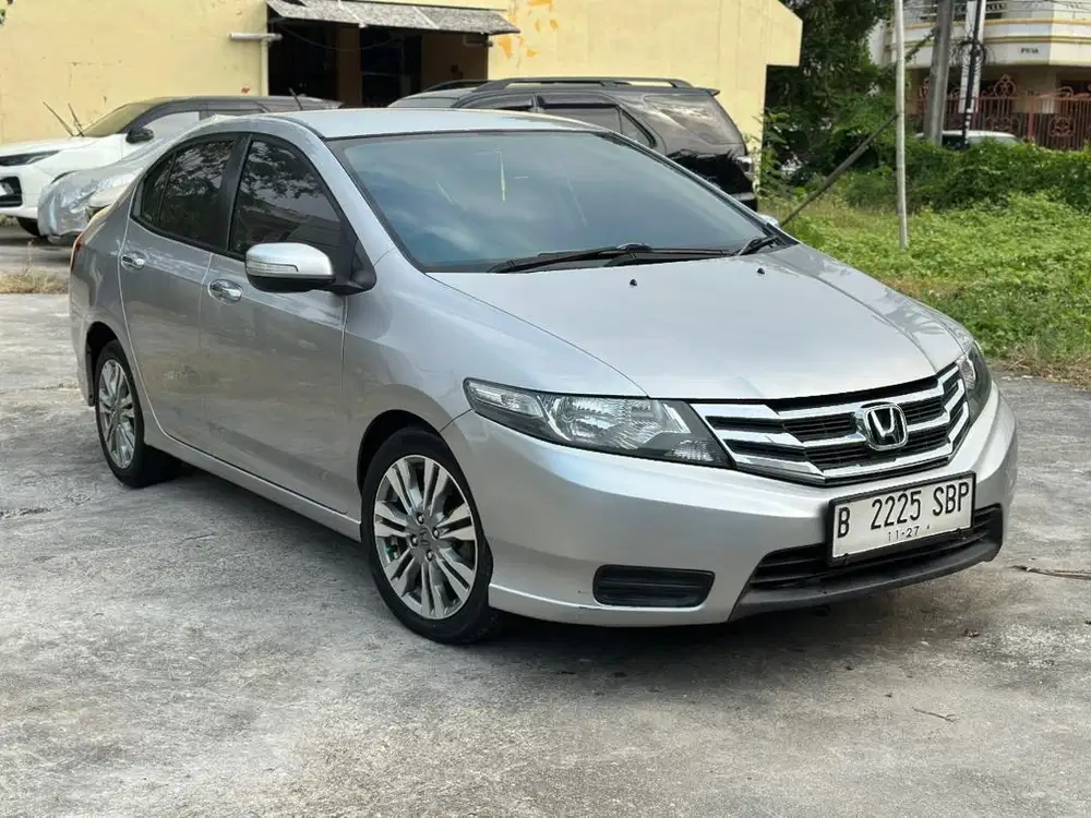 (Cash) Honda City 1.5 E AT 2012 Silver Metalik Pajak11/26 Km100rb