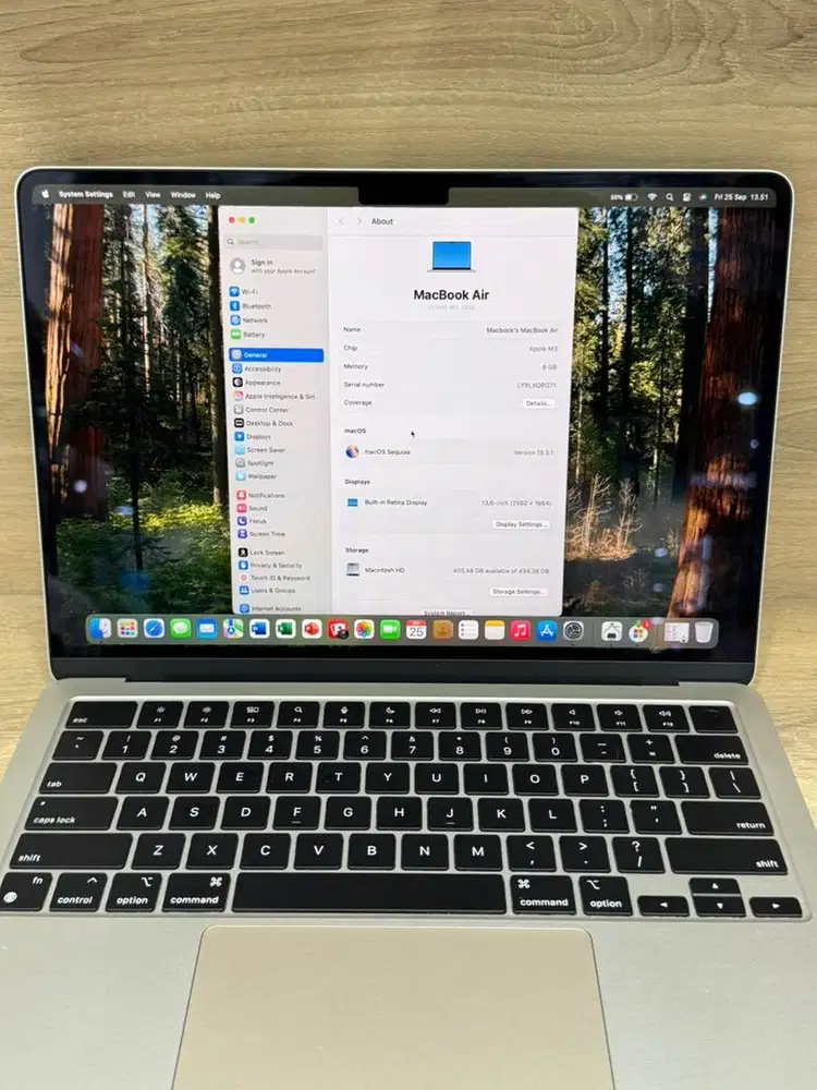 Macbook Air M1 13 Inch 2020