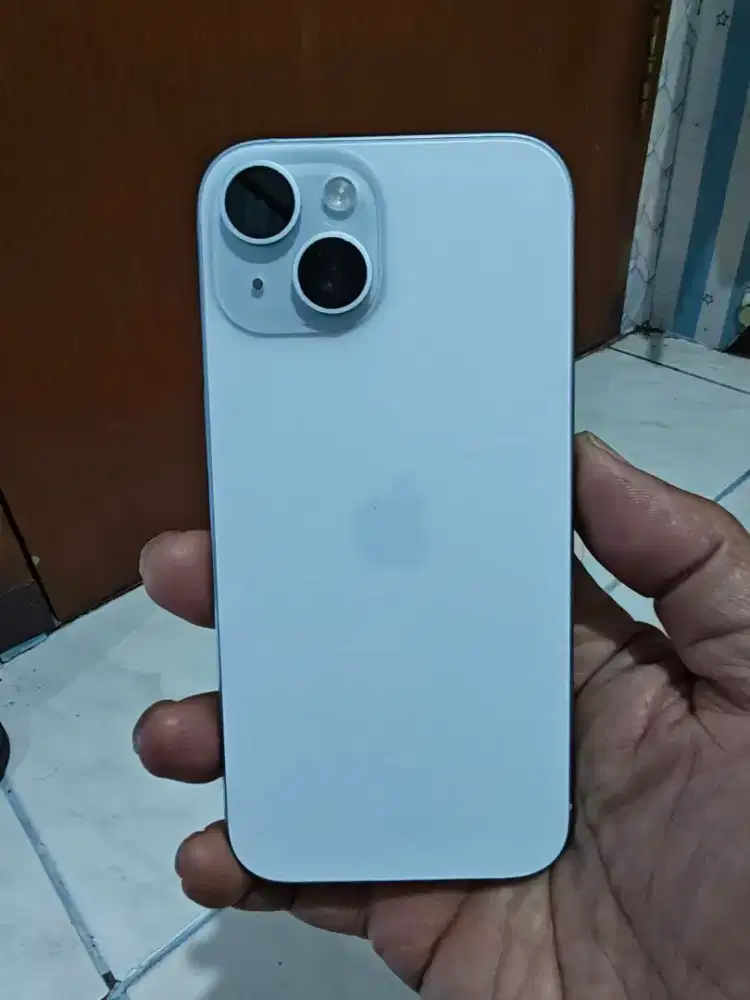 I phone 15  blue 128gb