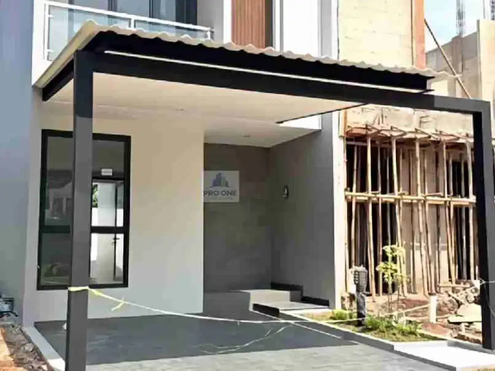 (BALKON DEPAN BELAKANG) RUMAH 5 MENIT KE GRAND WISATA BEKASI