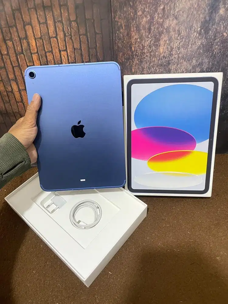 iPad Gen 11 256 wifi+cell bh 99% iBox garansi sd mei 2027 like new