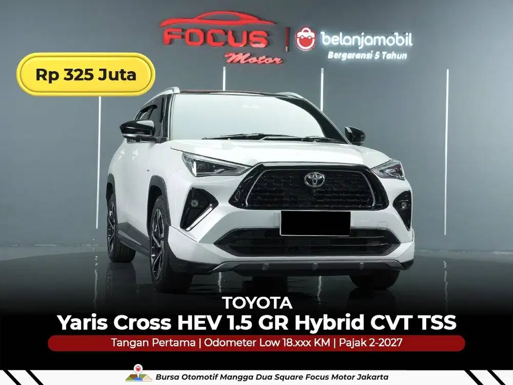 [GARANSI 5THN LOW KM] Toyota Yaris Cross GR Hybrid TSS 2022/2023/2024