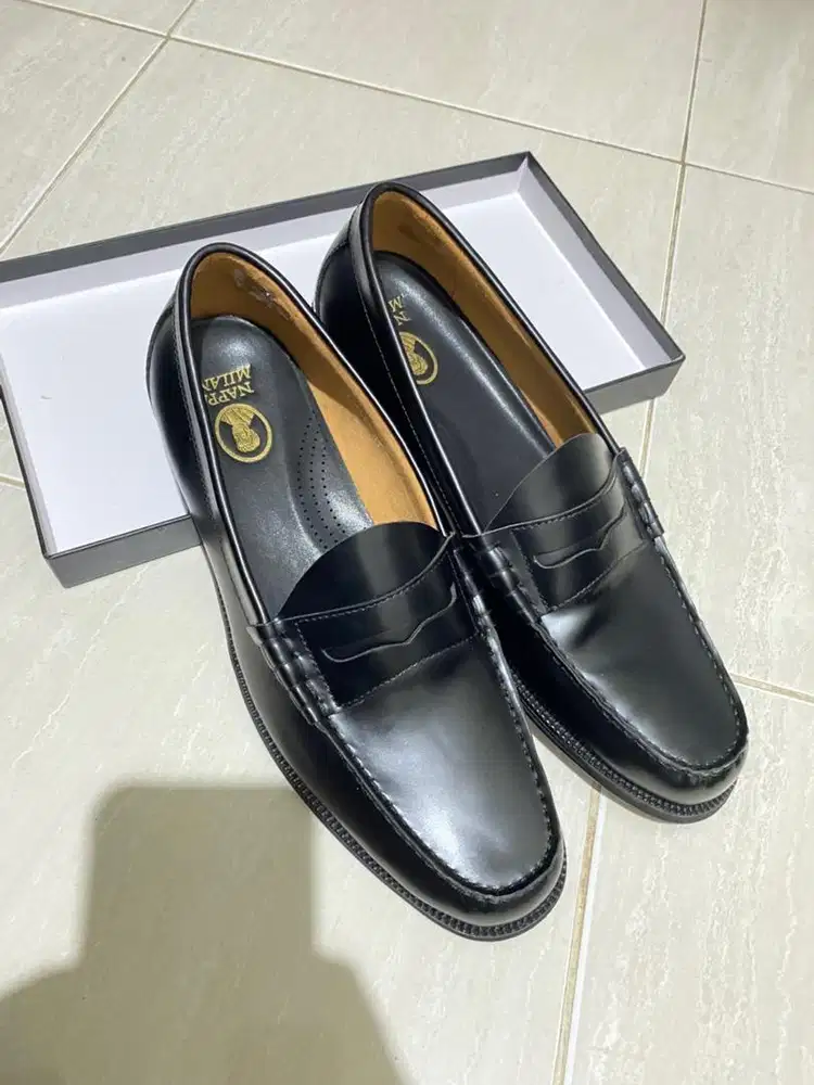 Nappa Milano Luther Penny Black