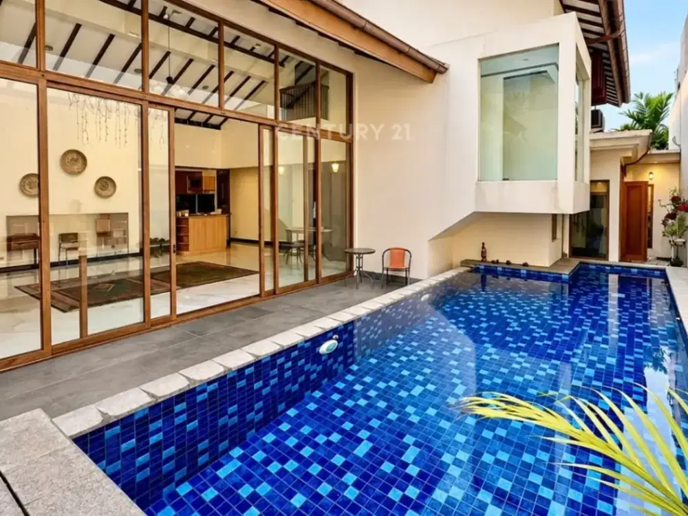 Disewa Rumah Pondok Indah Lingkungan Tenang Row Jalan Lebar