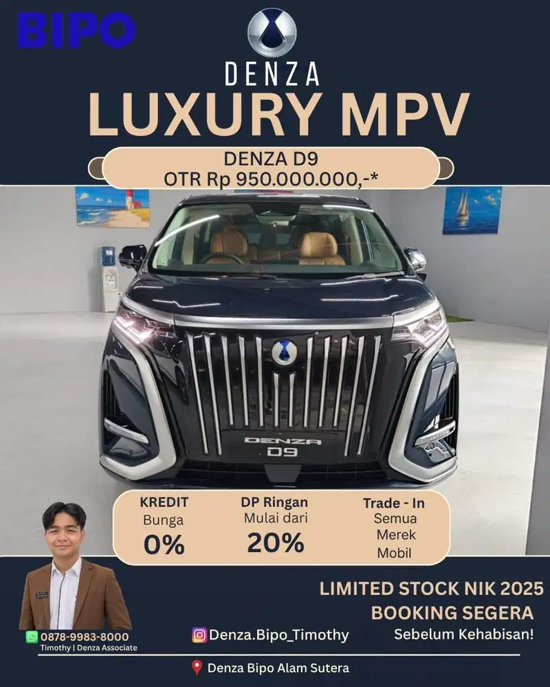 Promo Khsusus Bulan Ini Denza D9