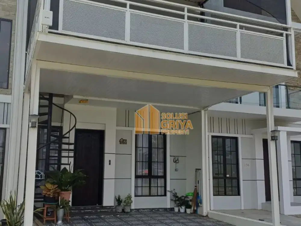 Dijual Rumah 2 Lantai - Menghadap Danau Green Lake View Cimanggis Depok - Full Furnished & Siap Huni.