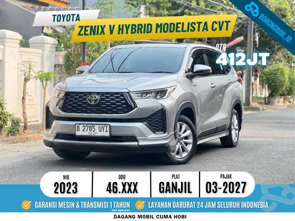 Zenix 2.0 V cvt Hybrid modelista 2023 Silver