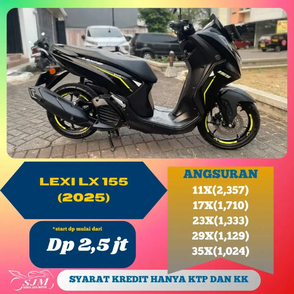 YAMAHA LEXI LX 155 2026 CASH & KREDIT