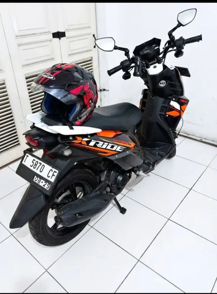 Di jual motor pribadi Yamaha x ride 2014