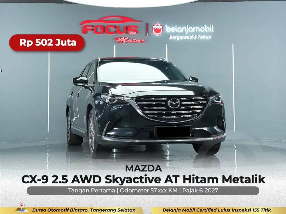 [ GARANSI 5TH AWD ] Mazda CX9 CX-9 CX 9 2.5 Skyactive 2022/2023/2024