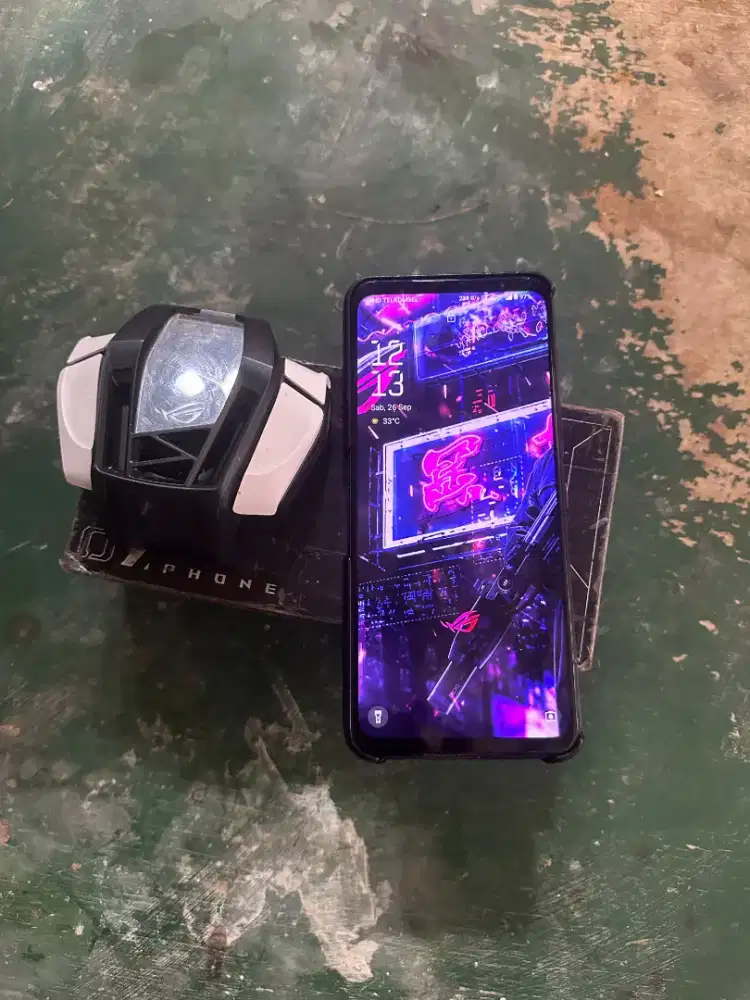 Asus rog phone 7 RAM 12/256GB Resmi indo warna hitam