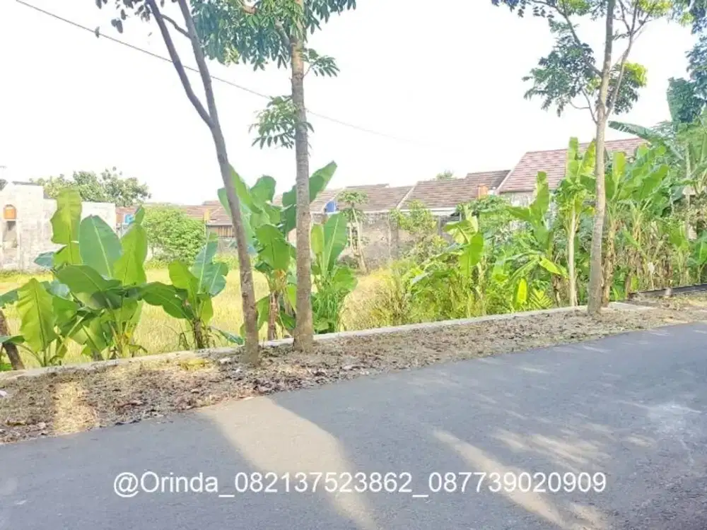 LT 1944 LD54 JL PLERET KM 1,5 AKSES ISTIMEWA TANAH SHM, POTORONO, BANGUNTAPAN, BANTUL, DEKAT TERMINAL GIWANGAN, BALONG WATERPARK, COCOK GUDANG, USAHA