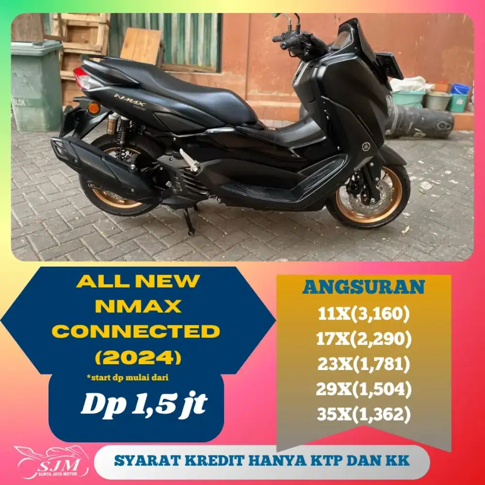 YAMAHA NMAX CONNECTED 2024 MESIN HALUS