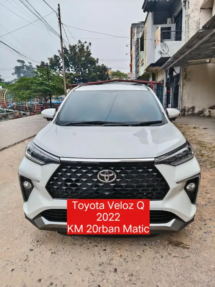 Toyota Veloz Q 2022 Matic Free BBN + Pajak