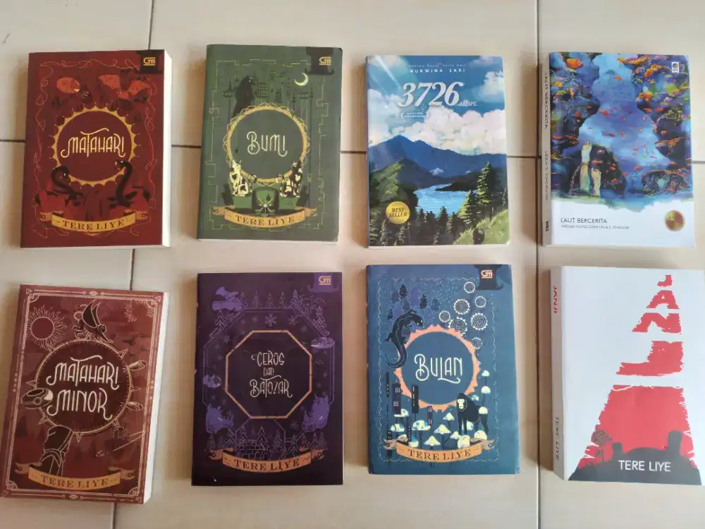 Buku novel tere liye