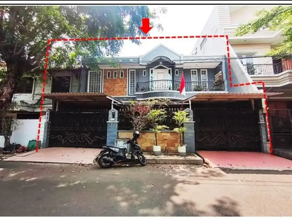 Dijual Lelang Rumah Komplek Janur Elok, Kelurahan Kelapa Gading Barat, Kecamatan Kelapa Gading, Jakarta Utara