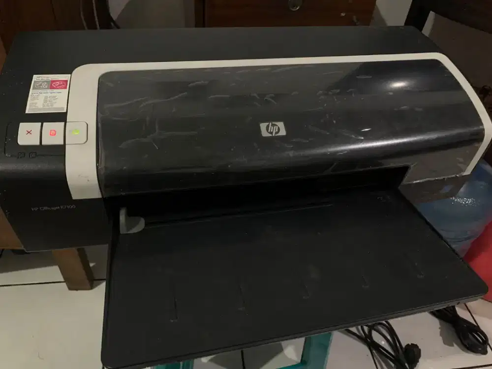 Borongan Printer HP Officejet K7100 + HP Deskjet 5440 Original nyala