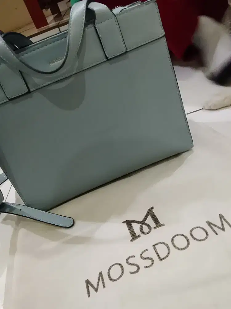 Tas mossdoom biru muda