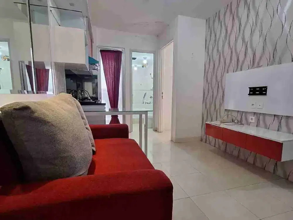 SEWA Semi Furnish 2BR Lantai 05 Geranium Apartemen Bassura City Jakarta Timur