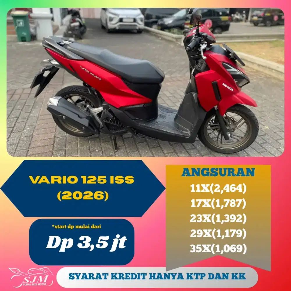 HONDA VARIO 125 CBS ISS 2026 CASH & KREDIT