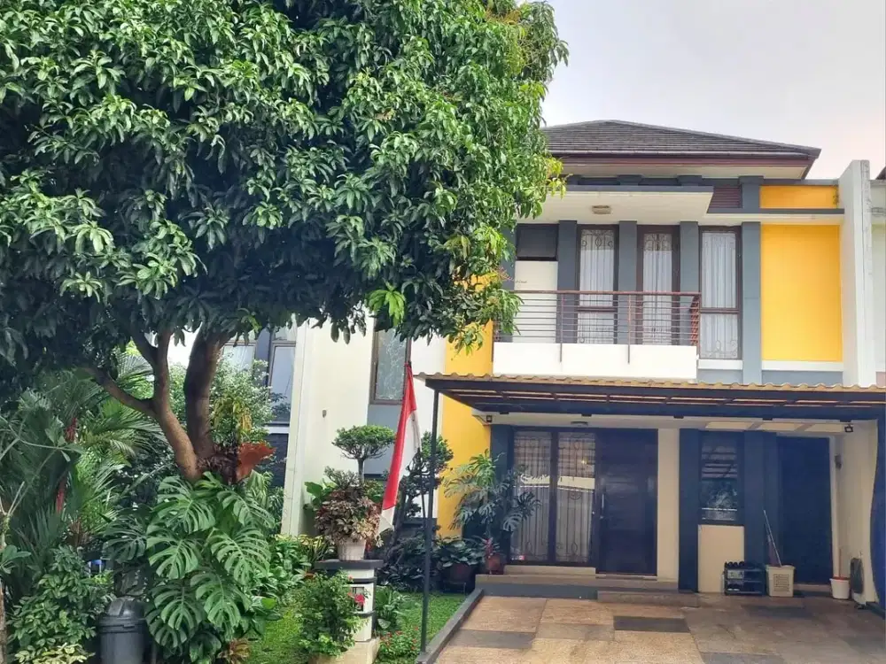 Rumah Cantik di BSD City Cluster dekat Stasiun Siap Huni dekat Tol