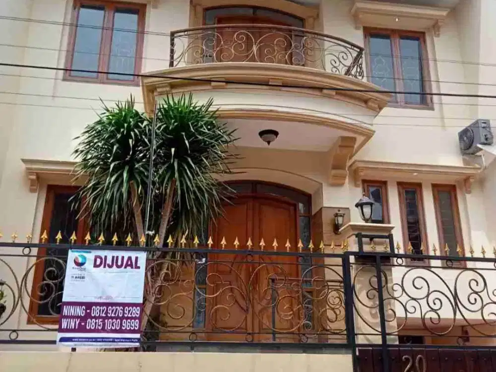 Di Jual Rumah Mewah 3½ Lantai, Siap Huni Di Rawamangun