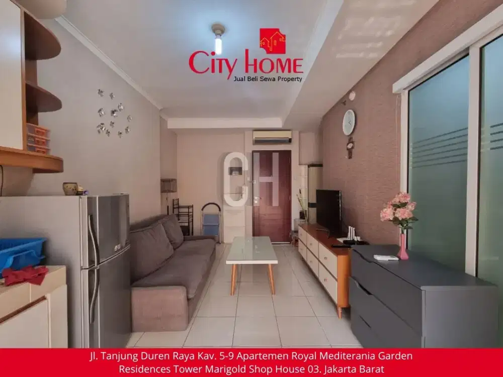 Disewakan Apartemen Furnished di Mediterania Garden Residences 2