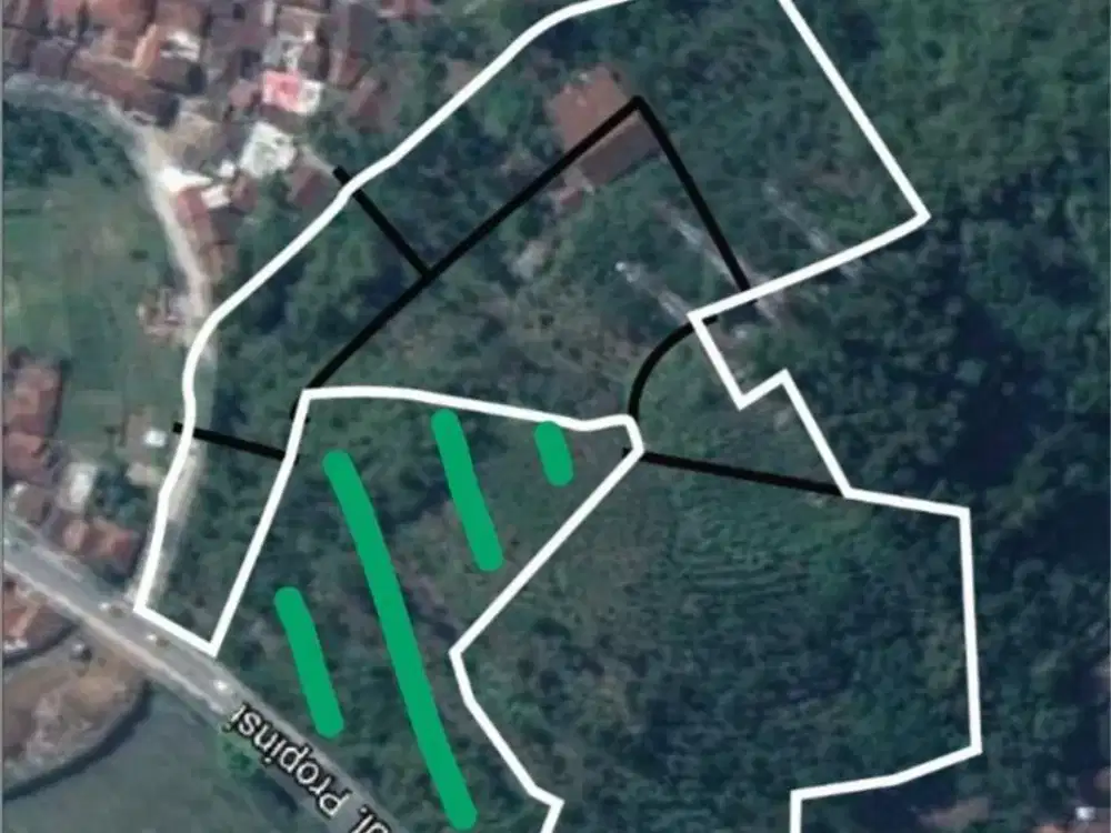 Dijual Tanah Pasir Jambu, Ciwidey Mainroad [ID 743]