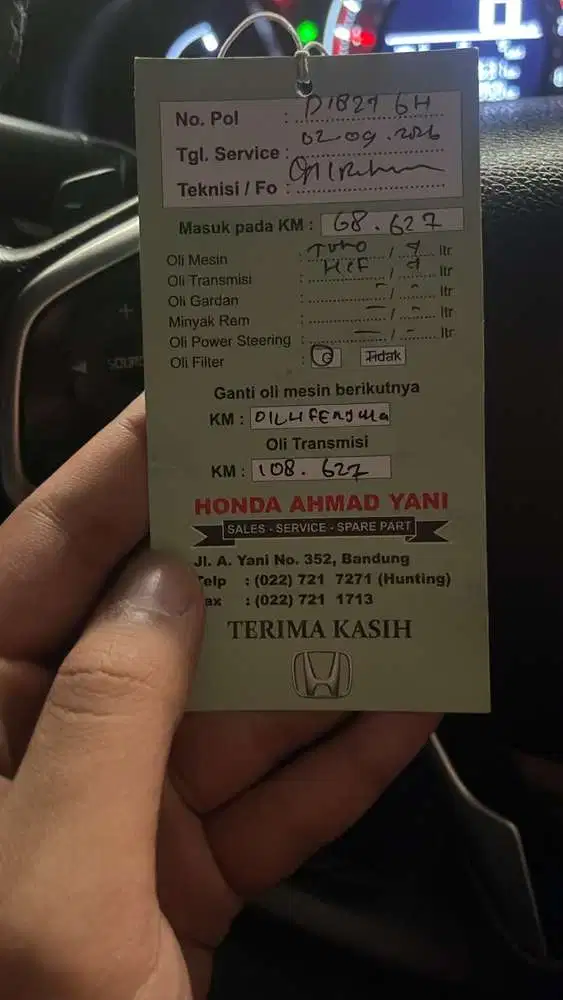 Honda Civic Hatchback 2018 Bensin